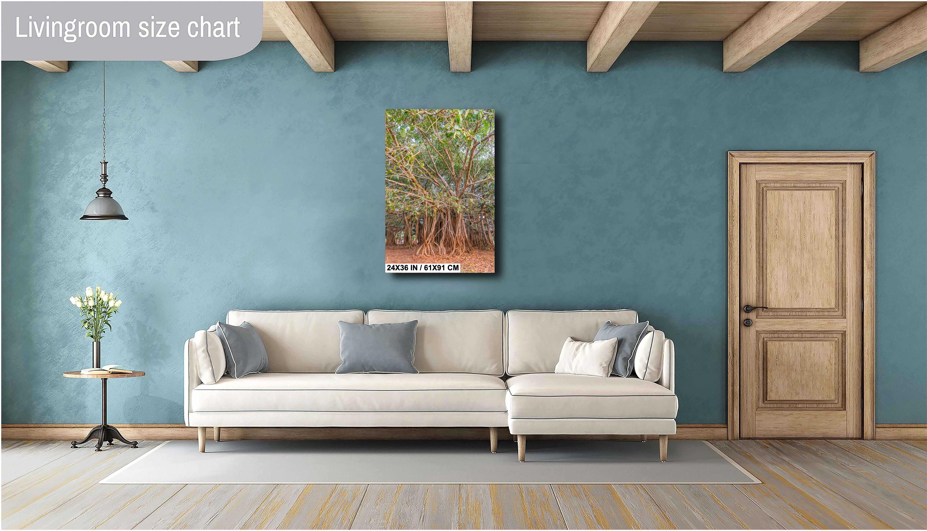 Banyan Tree With Aerial Roots Photo Print | Sacred Tree Wall Art ...