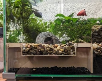 Shrimp and Fish Cave with removable grates