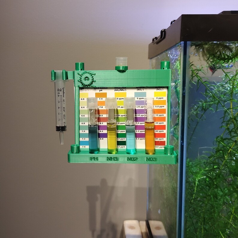 API Test Tube and Solution Holder Tube and Cap Drying Rack Etsy