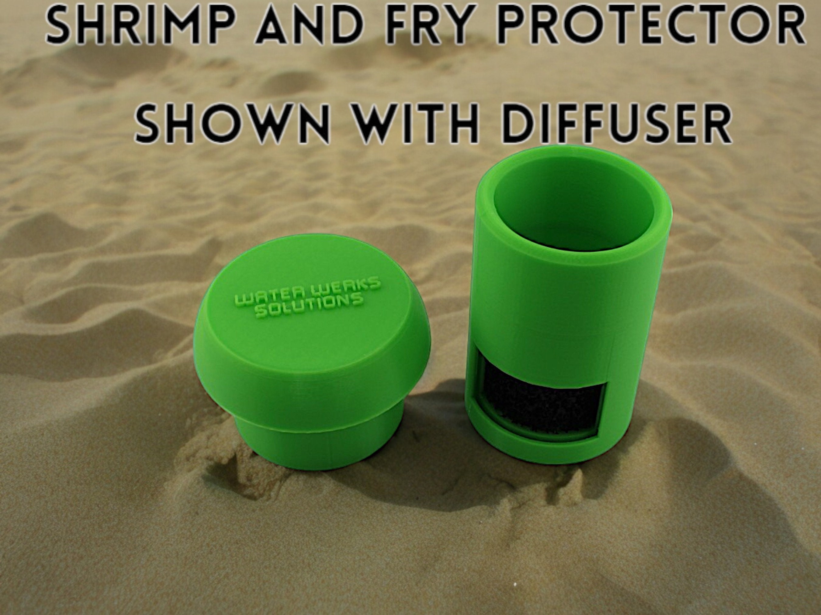 Python No Spill and Fill Fry and Shrimp Protector - Etsy