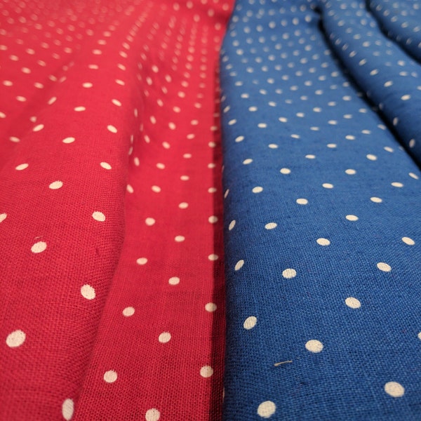 polka dot linen pants
