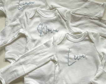 Custom Embroidered Onesie