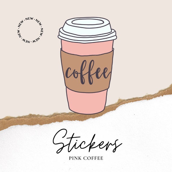 Coffee sticker Etsy