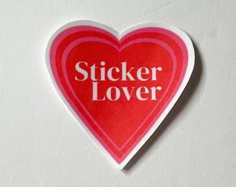 Sticker lover heart Sticker