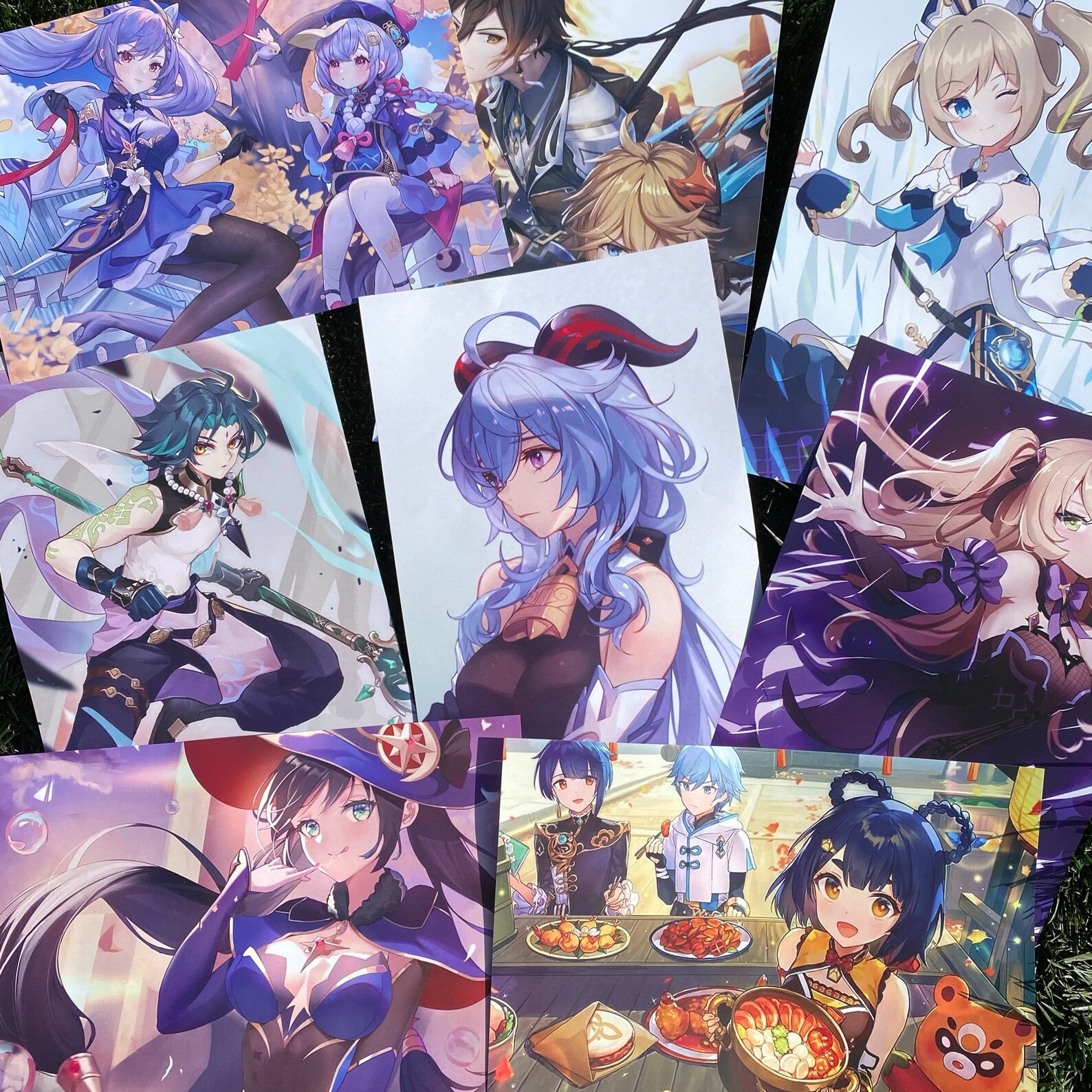 GENSHIN IMPACT Poster Genshin Posters Anime poster Game Etsy