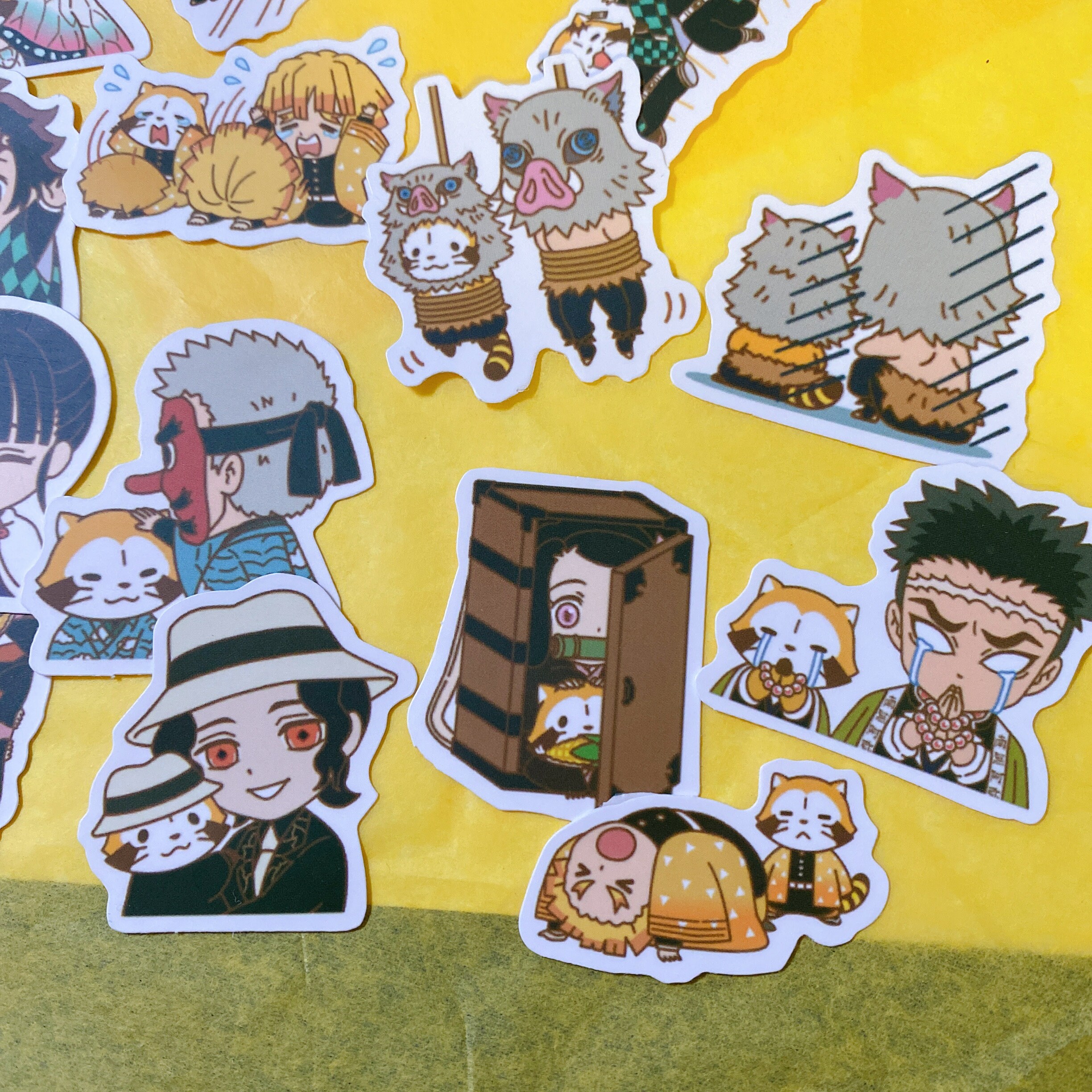 40 assorted anime stickers super cute anime stickers etsy