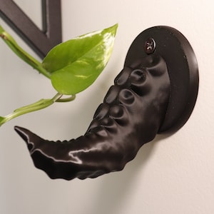 Ganci da parete con tentacoli • Decorazioni per la casa con viticci di polpo • Appendiabiti stampato in 3D