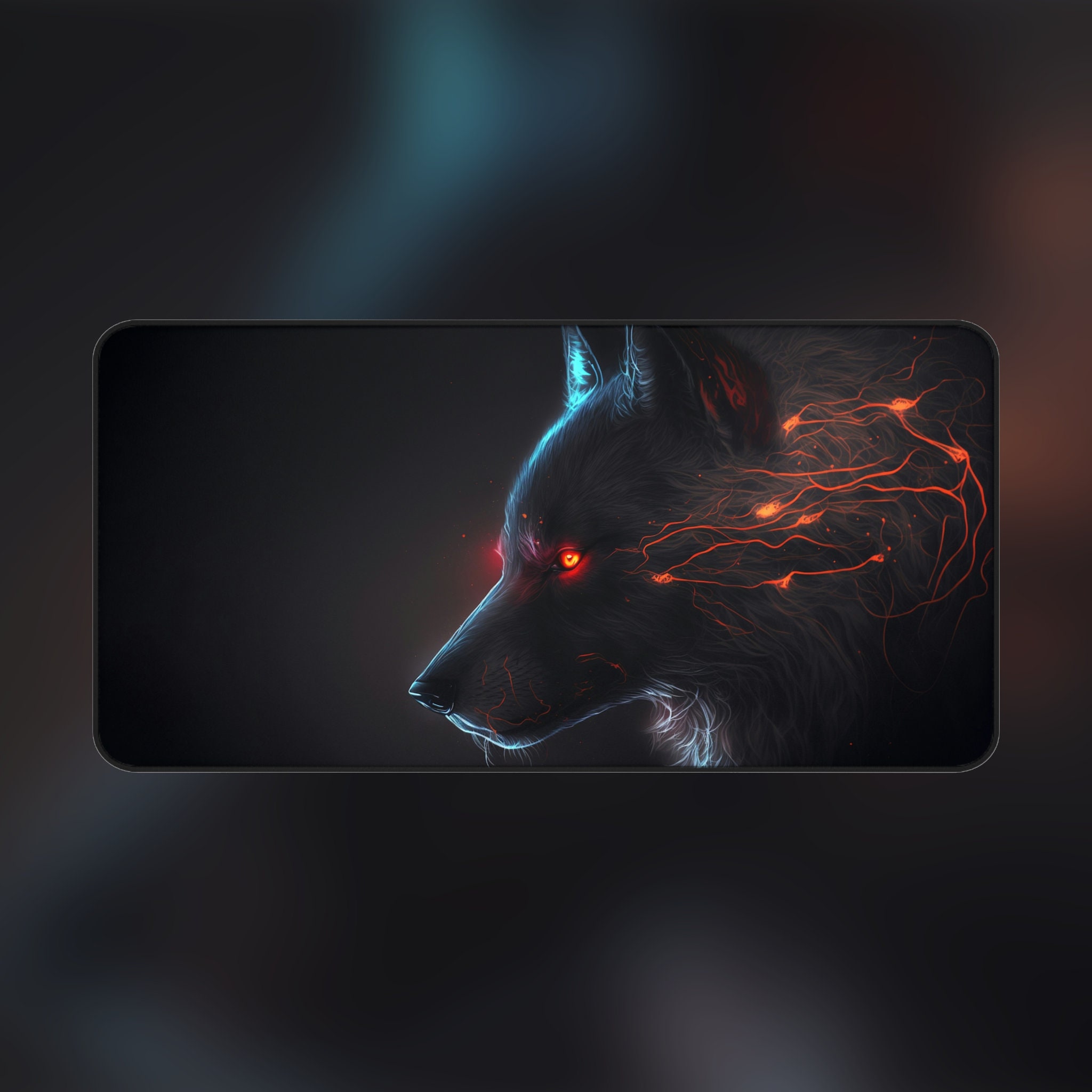 Snowflake (wolf) Mouse Pad for Sale by RedWolfStuff