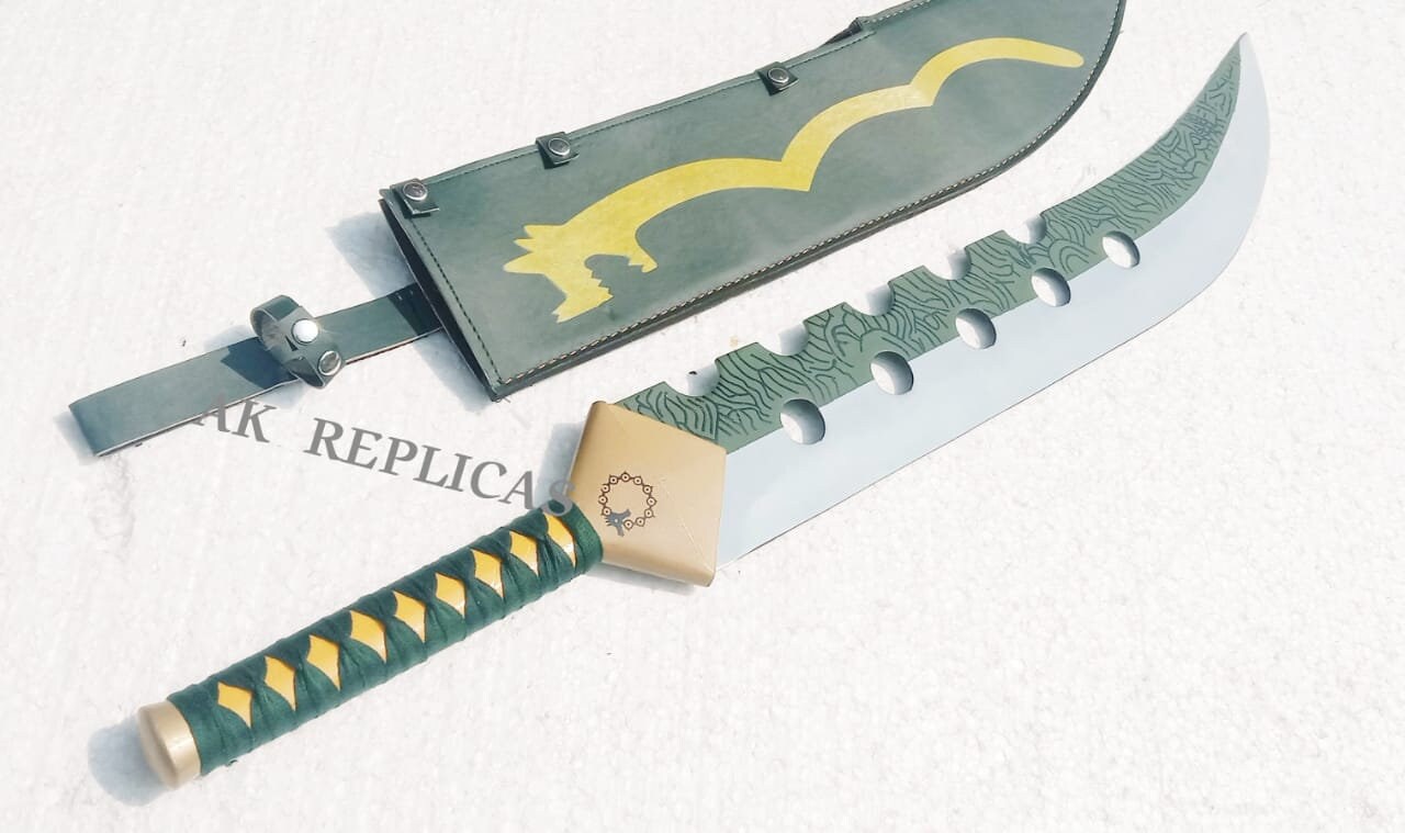 七つの大罪のメリオダスの炭素鋼ロストヴェイン剣（魔剣） - Etsy 日本