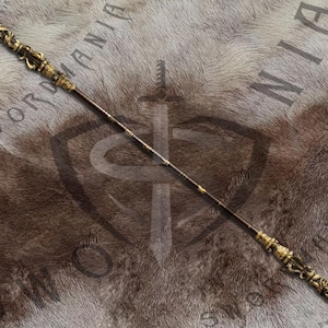 72in Legendary Wukong Staff  Monkey King’s Heroic Staff  Kung Fu Master Staff Custom Wukong Replica Gift