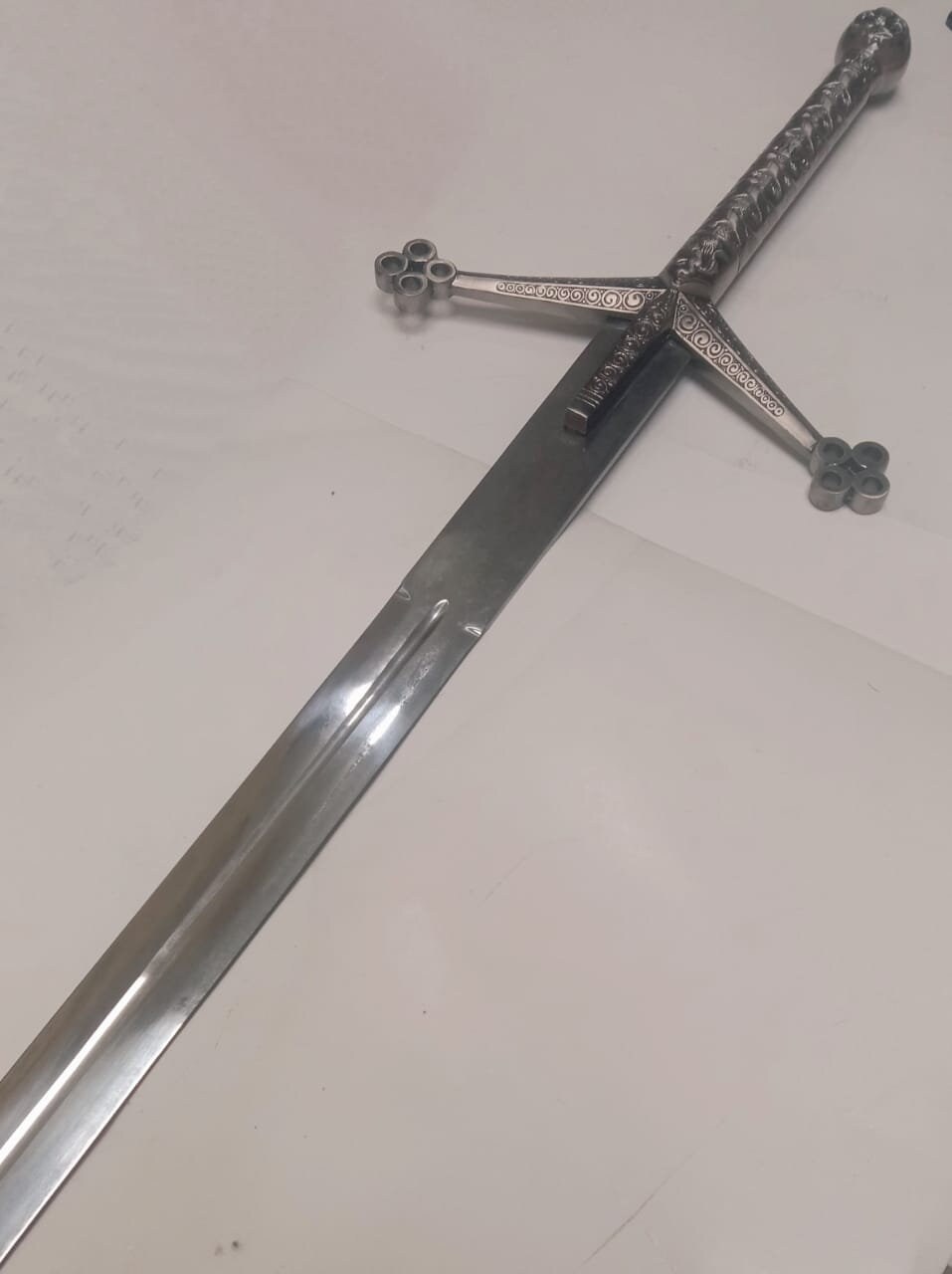 スコットランド・クレイマー大剣四環大剣 440 鍛造鋼スコットランド クレイモア ソード プレート付き