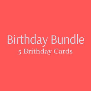 Lots d'anniversaires/cartes d'anniversaire