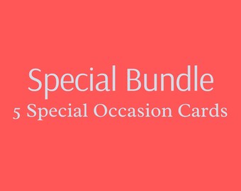 Special Bundle/ Greeting Cards