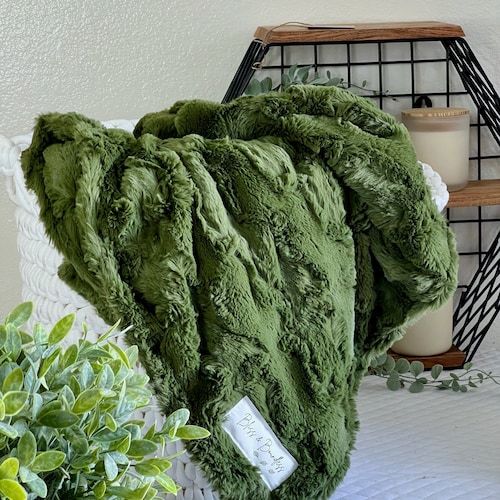 Olive Green Fur Faux Pillow Cover Lime Green Faux Fur Pillow Etsy