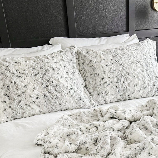 Gray Pillow Case Etsy