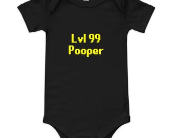 Lvl 99 Pooper - RuneScape-onesie