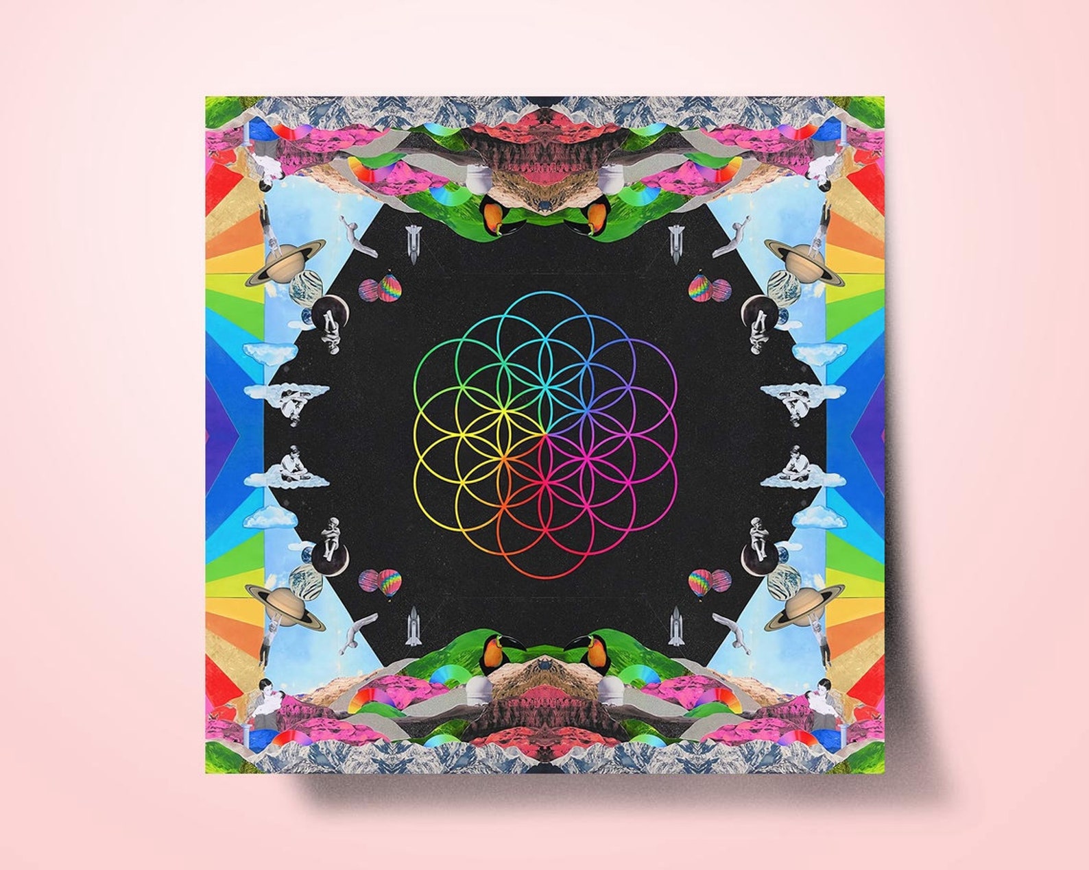Coldplay A Head Full Of Dreams Album Cover Art posters  Etsy