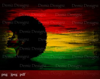 Black History month jpeg, png, pdf, Digital download| black women digital art, black history digital paper, African American digital paper