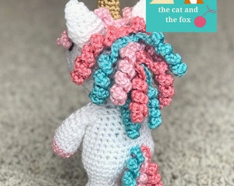 ユニコーンかぎ針編みあみぐるみパターン、ユニコーンかぎ針編み