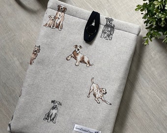 Funda para libros para perros (gris)