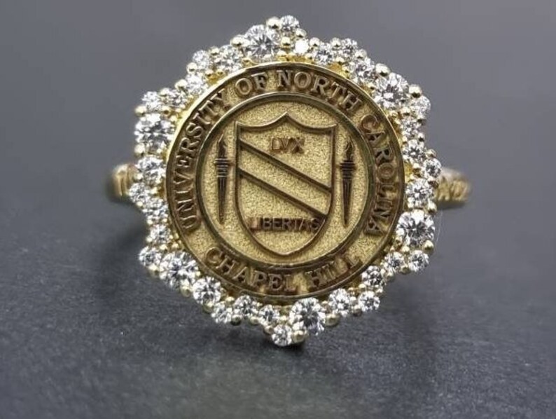 Custom Class Ring for Women Graduation Ring College Ring Etsy