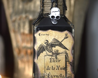 Potion magique élixir de la nuit éternelle décoration curiosités