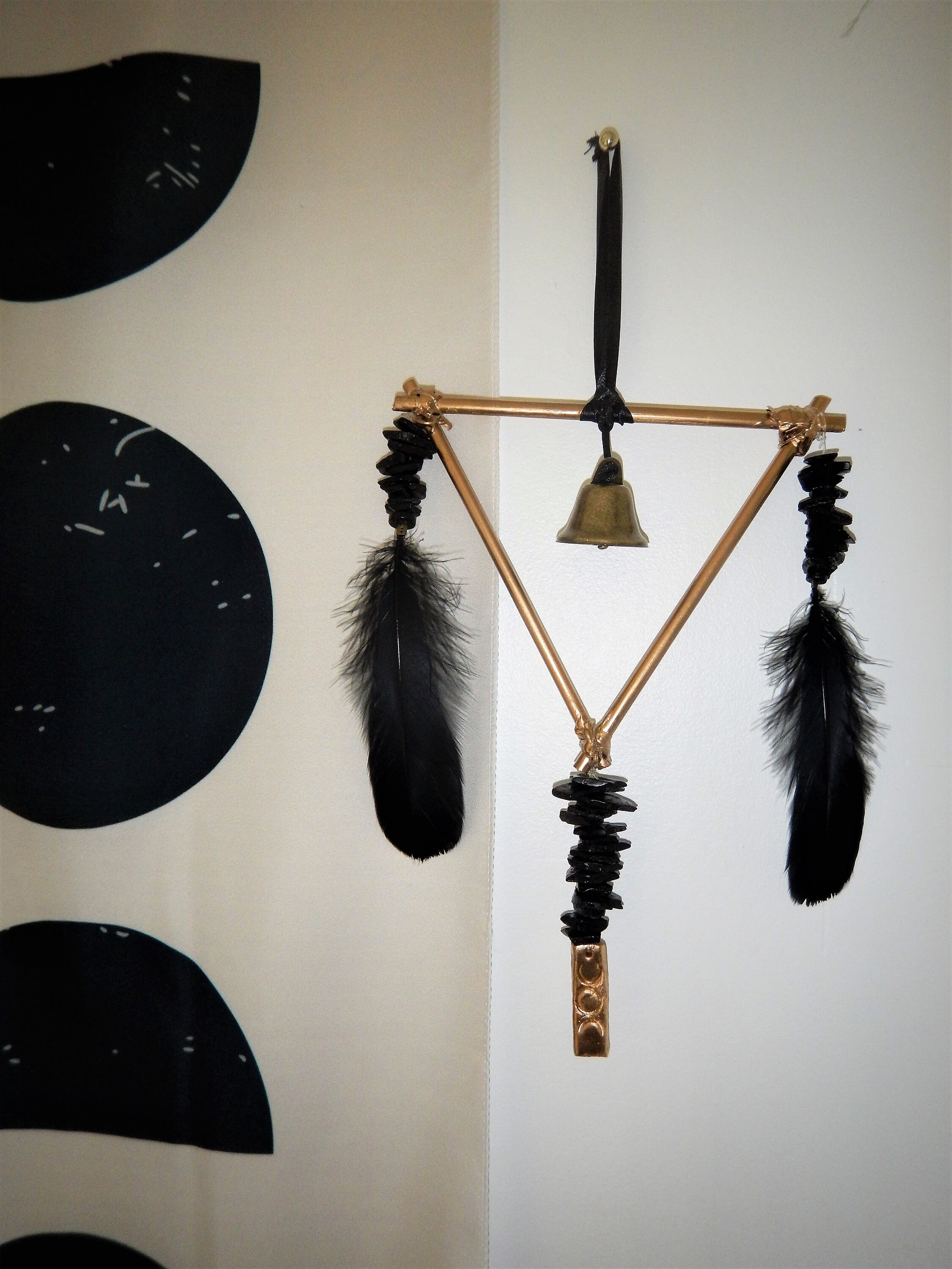 Mobile, Cloche de Sorcière, Mobile Élément, Wicca, Déco Ésotérique, Autel