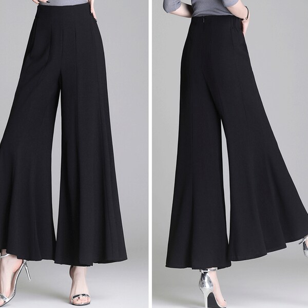 Trousers Wide Leg - Etsy