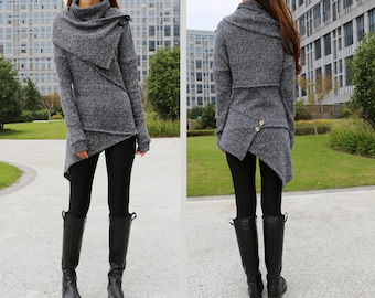 shawl collar sweaters women