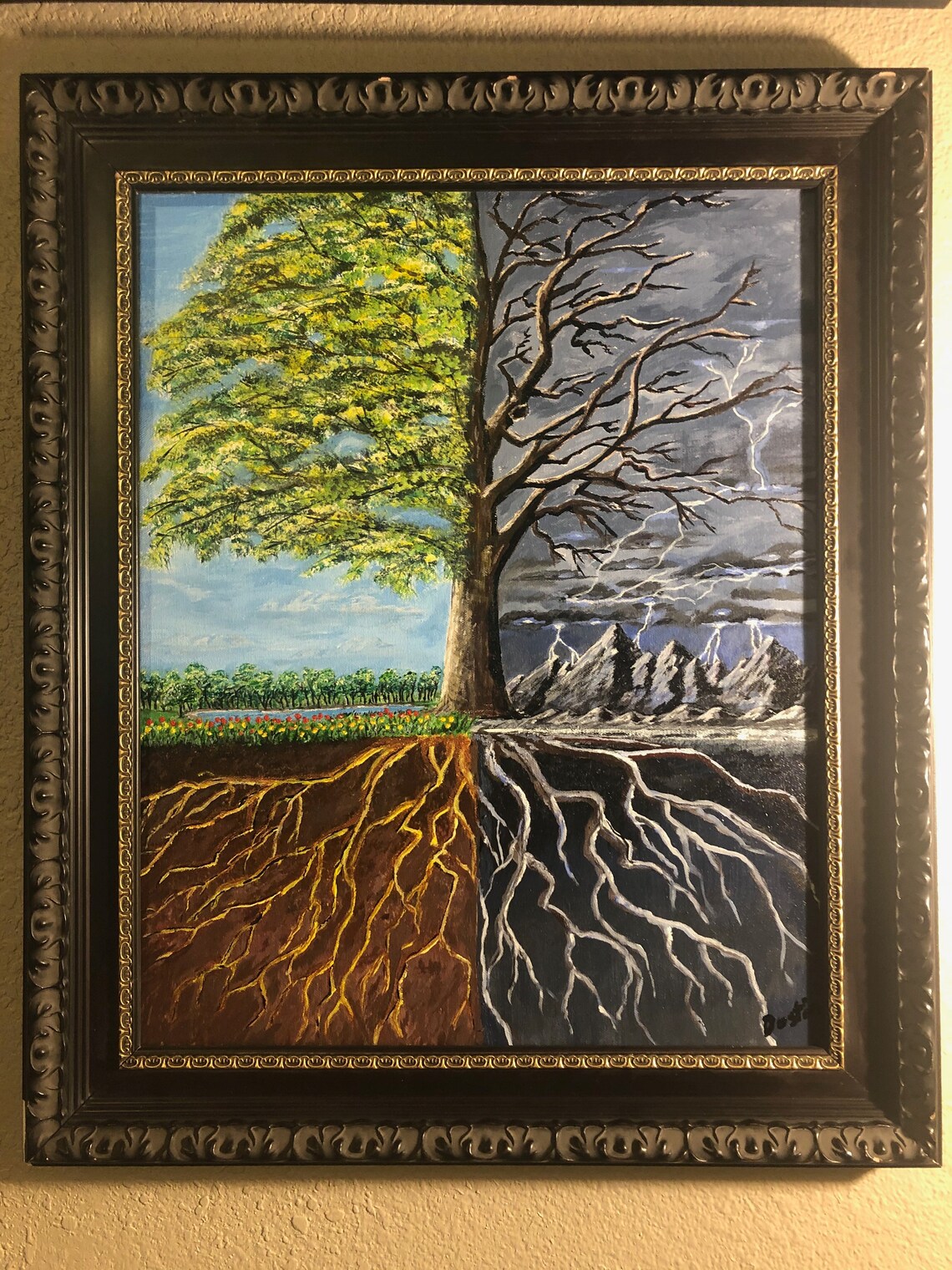 Tree Of Life And Death Etsy