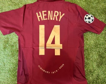 Thierry Henry Arsenal 2005/06 Home Football Jersey - Etsy UK