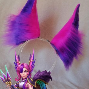Star Guardian Xayah Ears for Cosplay | Xayah Ears | League of Legends Cosplay Ears!