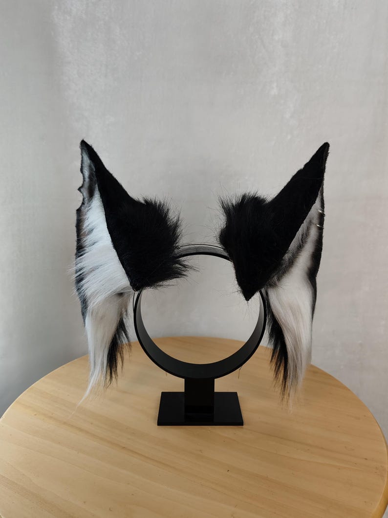 Loona Hellhound Faux Fur Ears and Tail | Helluva Boss Cosplay - Etsy