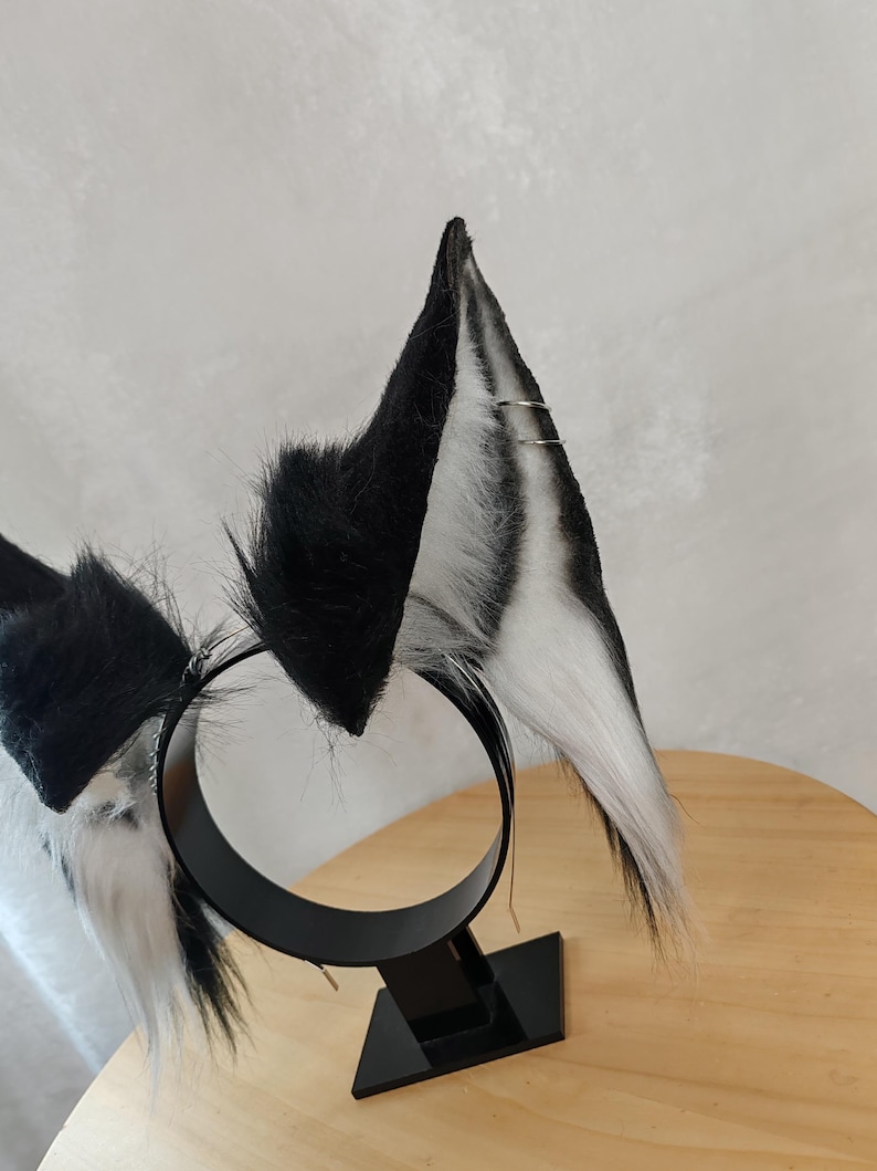 Loona Hellhound Faux Fur Ears and Tail | Helluva Boss Cosplay - Etsy