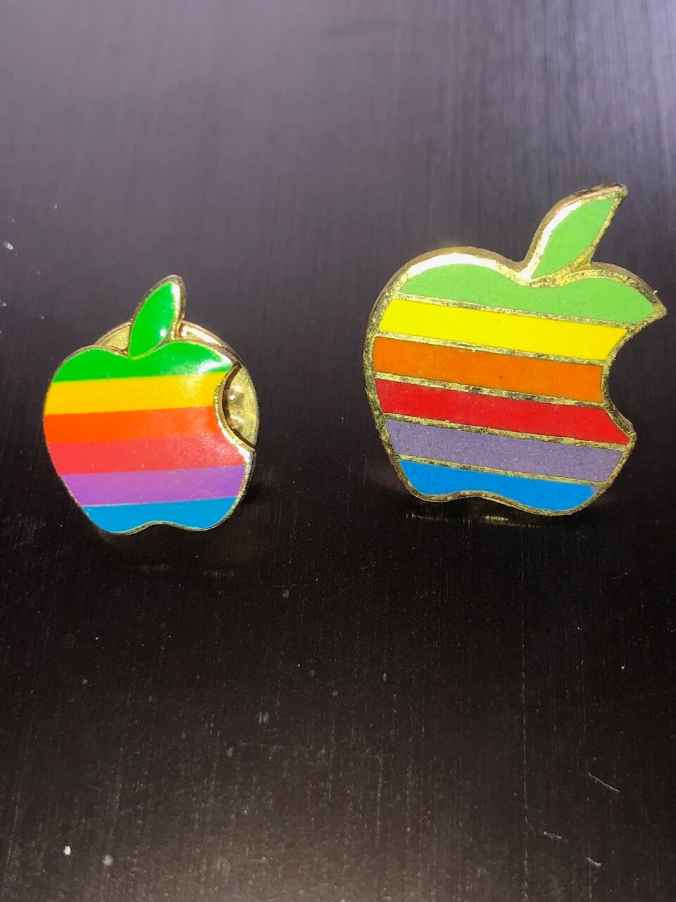 Apple Lapel Pins and Appelit - Etsy