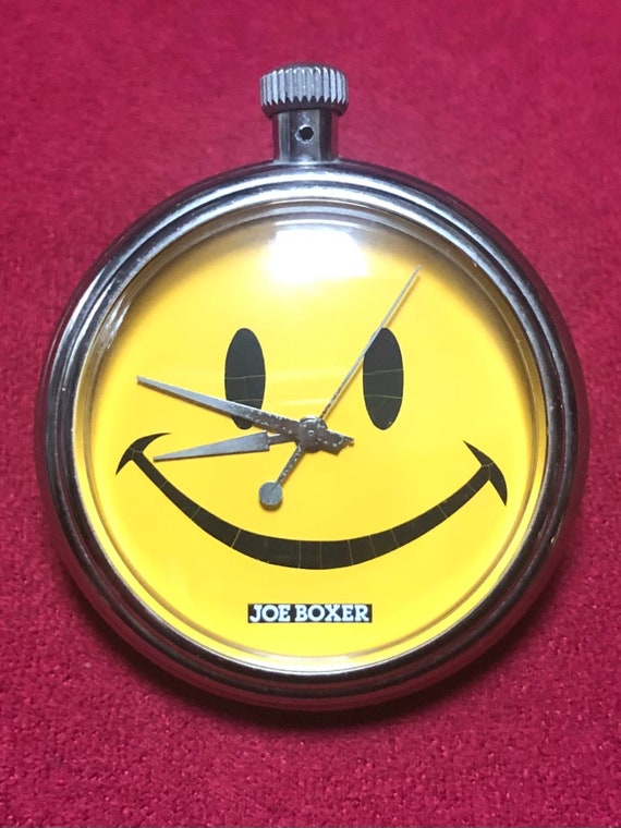 Vintage Joe Boxer Pocket Watch Gem