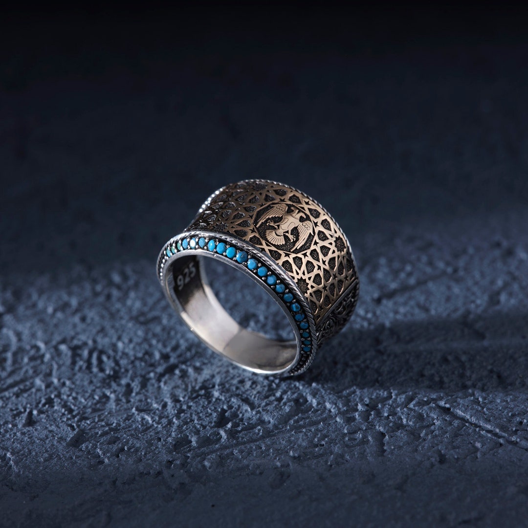 Alliances en argent pour homme, bague de promesse pour homme