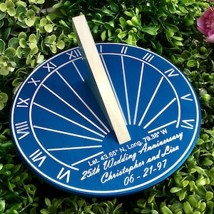 Reloj de sol único con color grabado personalizado: regalos para el 40.° y 60.° cumpleaños para mujeres