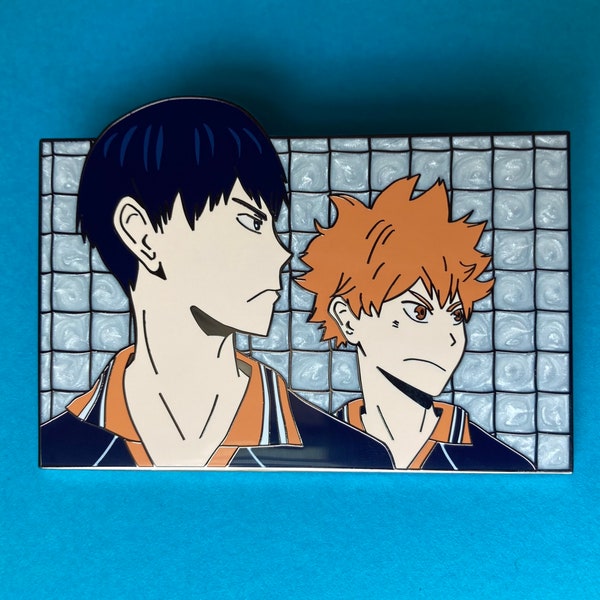 KageHina Volleyball Net 3” Pin