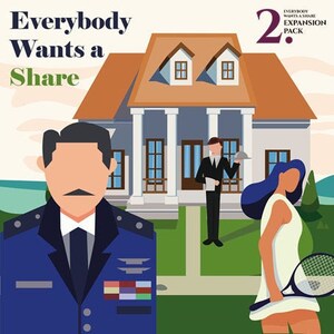 Murder mystery game &quot;Everybody Wants a Share&quot; | Expansion Pack 2 | 5 additional characters