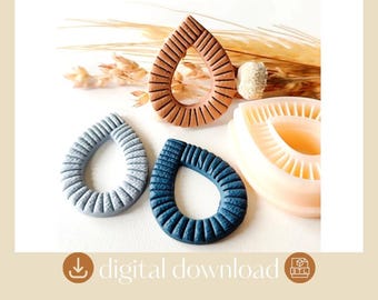 Drop cutter Polymer Clay Cutter STL File: 3D Printer Design (Digital Download)