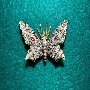 Vintage Butterfly Brooch