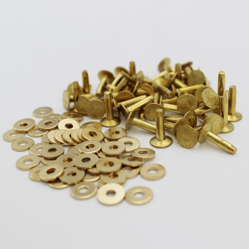 Brass Rivet, Solid Copper Rivets and Washers, Solid Brass Rivets