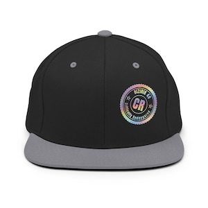 CR Snapback-keps, kritiskt hotad grafikkeps, streetwear-keps, BIZIRIK 48