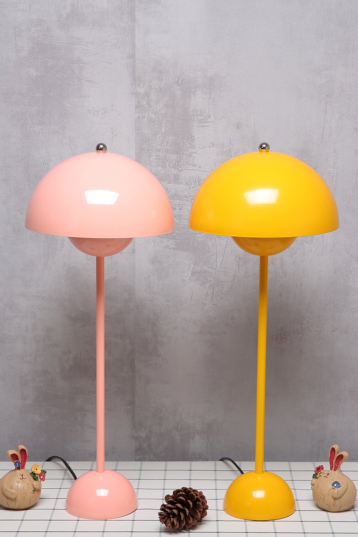 Nordic Design Eisen Tischlampe moderne Nachttisch Lampe für | Etsy