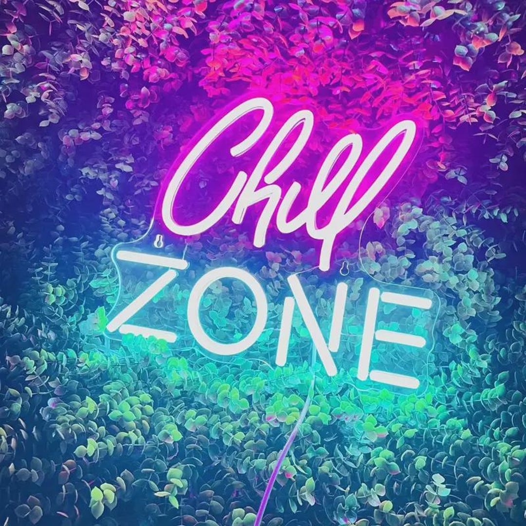 Chill Zone LED Neon Sign - Etsy