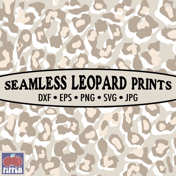 Leopard Print Svg, Animal Print Svg, Cheetah Print, Leopard Seamless Pattern, Cricut Cut Files, Leopard Svg, Repeating Pattern,Digital Paper