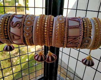 Handmade Silk Thread Bangles: Indian Wedding Jewelry Gift