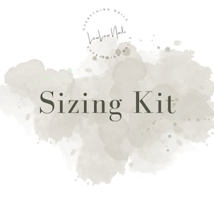 Sizing Kit| Coffin Press On Nails| Square Press On Nails| Fake Nails | Press On Nails | Glue On Nails