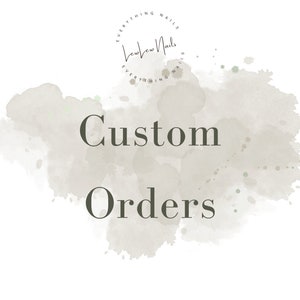 Custom Press On Nails| Custom Design| Coffin Press On Nails| Square Press On Nails| Fake Nails | Press On Nails | Glue On Nails
